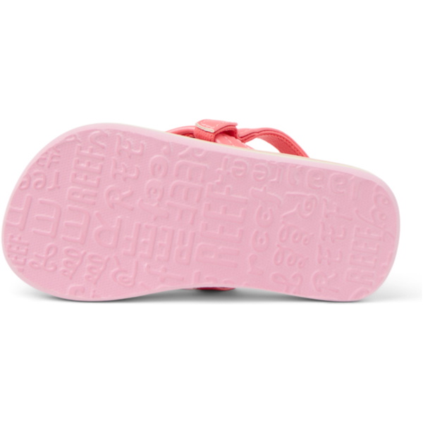 2025 Reef Little Ahi Sandals CJ6516 - Pink Plaid
